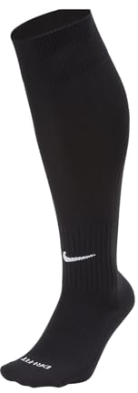 Nike Unisex Classic Ii Cushion Otc Fussball Socken, Mehrfarbig (Tm Black / White), XS EU