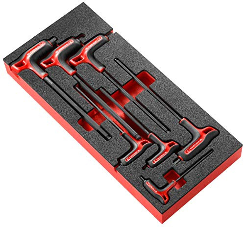 FACOM MODM.84TZSA Jeu de 7 Clé mâles, Noir/Rouge
