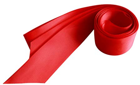 1Stück Brautgürtel Satin mit Klassischem Bogen Eleganter Taillengürtel für Hochzeiten und Formelle Anlässe für Bräute und Brautjungfern Rot