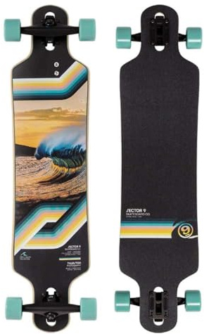 Sector 9 Longboard Complete Bintang Bend Drop Through 9.25 x 38