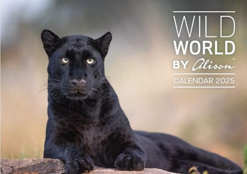 By Alison 2025 Calendar Wild World Wildlife Calendar A3 Wall Calendar Space to Write on Each Day. Lists World Wildlife Days Calendar 2025 Nature Month by Month Wall Calendar Month to View