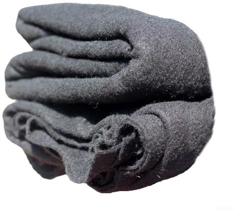 Niceminiwall Sous-couche de protection en tissu géotextile non tissé pour bassin de jardin, poissons, carpes koï, aménagement paysager, 1,5 x 2 m, 2 x 2 m, 2 x 3 m, noir (2 x 2 m)