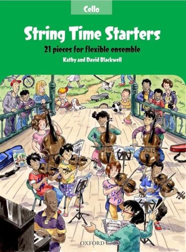 String Time Starters Cello book 21 pieces for flexible ensemble