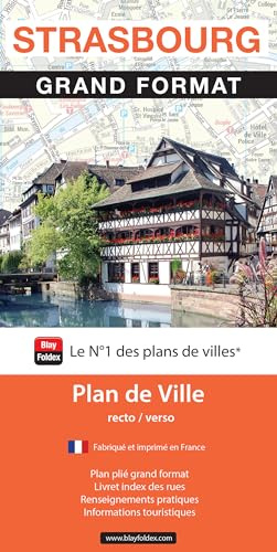 STRASBOURG PLAN GRAND FORMAT 2024