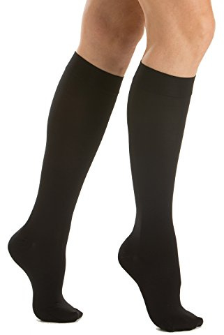 Relaxsan M1050 (Nero 2-M) gambaletti cotone medicali classe 1 - K1 compressione graduata