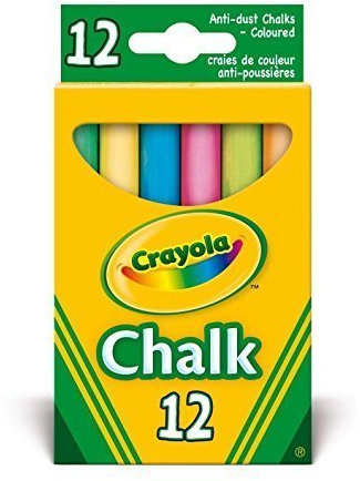 Crayola - Anti Dust Assorted Chalk(1) by Crayola