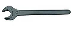 Chiave a forchetta semplice 894 80 mm 670 mm Nero