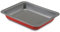 Guardini, Poêle à lasagnes 22x28 cm, Acier avec revêtement antiadhésif, Rouge et Gris, Fabriqué en Italie, Ligne Rossana