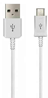 iTechCover® USB Cable Charging Cord/Charger Power Lead Wire for Enacfire SoundBar Bluetooth Speaker/White/Micro-USB (1m / 3.3ft)