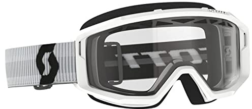 Scott Primal Enduro MX Goggle Cross/MTB Brille weiß/klar