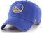 47 NBA Unisex-Erwachsene Clean Up verstellbare Mütze, Einheitsgröße (Golden State Warriors Königsblau), Mehrfarbig/Meereswellen (Ocean Tides)