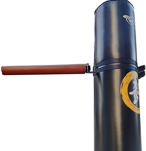 Gebündelte Hartobjekt-Feder-Hand-Wandmontage, Wing-Chun-Dummy, Box-Reflexstange, 180-Grad-Drehstange, Boxaufsatz für Standboxsack und Boxdummy – Boxsack Nicht im Lieferumfang entha