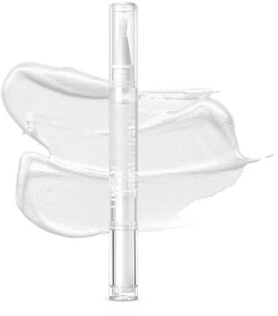 VIOLA HOUSE Ombretto Glitter Liquido Metallizzato Brillante, Stick ad Alta Pigmentazione, Eyeliner Lunga Durata per Look Occhi Scintillanti (Perla Ghiaccio Bianco)