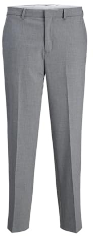 JACK & JONES Male JPRTHEO - Pantaloni da Tuta Regular Fit, Grigio Chiaro mélange/vestibilità: vestibilità Regolare, 54