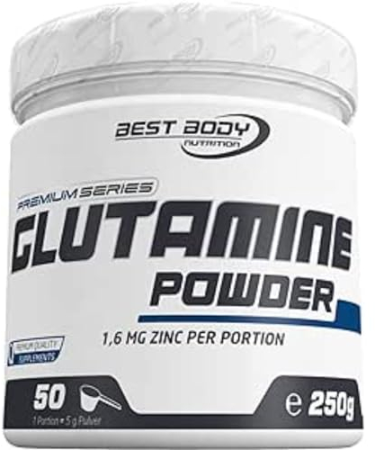 Best Body Nutrition Premium Complément Alimentaire Protéine L-Glutamine Pulver 250 g