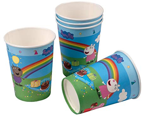 Happy People Peppa Pig Pappbecher 200ml 6 Stück