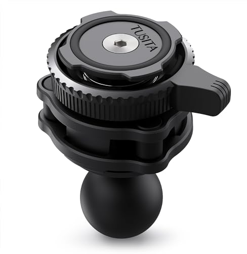 TUSITA Twist Lock 1 Sfera Supporto Adattatore con Smorzatore di Vibrazioni