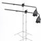 BOLLUMA 2 Packs Tripod Boom Arm, 79-140cm Photography Extension Arm with Grip Head and Sandbag, Aluminum Alloy, 1/4 Screw for Light Stand, Microphone, Softbox, Flash, Studio Light, Max Load 2kg