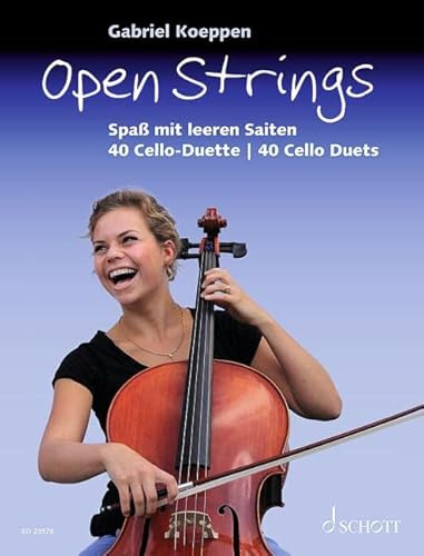 Open Strings: Spaß mit leeren Saiten. 2 cellos. Recueil de pièces instrumentales.