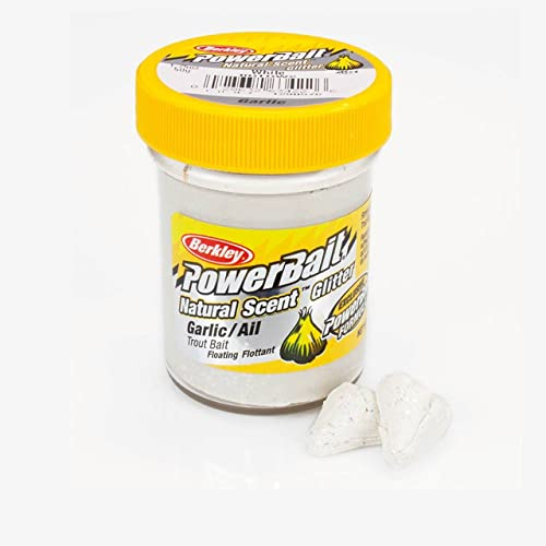 Berkley Paste für Forelle Forellenpaste PowerBait Natural Scent Garlic White 50 g Garlic White See Tremarella