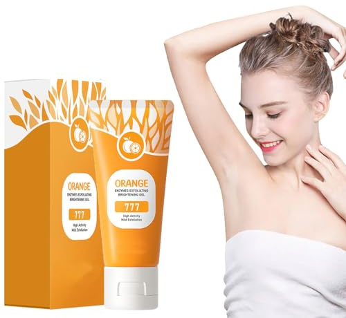Avancé Gommage Visage & Corps,Gel Exfoliant à L'orange pour la Peau du Visage et du Corps,Exfoliant Hydratant pour le Visage,Nettoyage en Profondeur,Cadeau de la Fête des Mères (1PCS)