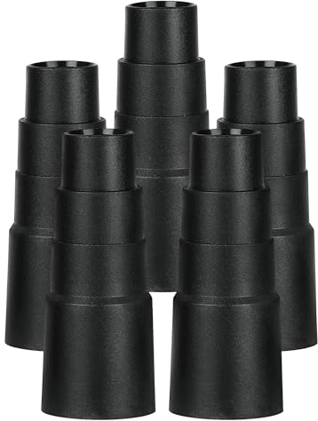 5 Pièces Adaptateur Universel pour Aspirateur Tube Adaptateur pour Aspirateur Connecteur Flexible Tube Aspirateur Accessoires Compatible avec Bosch Makita Kärcher Toutes les Marques