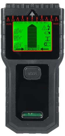 Weytoll Stud Finder Wall Scanner, 7 in 1 Electronic Stud Scanner Wall Detector with 5 Modes & 2 Functions for Studs Wood Metal and AC Wires Detection