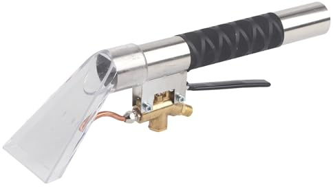 Pissente Extractor de Limpieza, Limpiador de Manchas de Acero Inoxidable para Alfombras, Tapicería y Detalles Automáticos con Varita de 40 Cm para Uso en Interiores Al Aire Libre