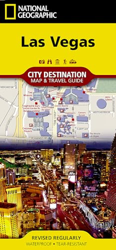 Las Vegas Map (National Geographic Destination City Map)