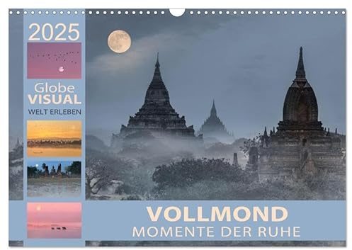Vollmond - Momente der Ruhe (Wandkalender 2025 DIN A3 quer), CALVENDO Monatskalender
