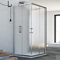 Idralite Junior Trio 3-seitige Duschkabine 75x75x75 cm H185 Strukturglas
