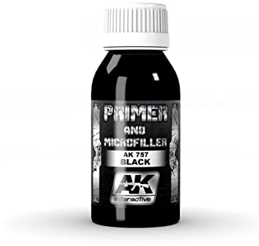 Ak interactive AK00757 Black Primer Microfiller 100 ml