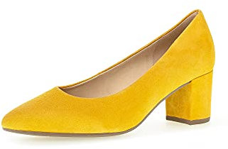 Gabor Fashion Pumps in Übergrößen Gelb 61.450.13 große Damenschuhe, Größe:42