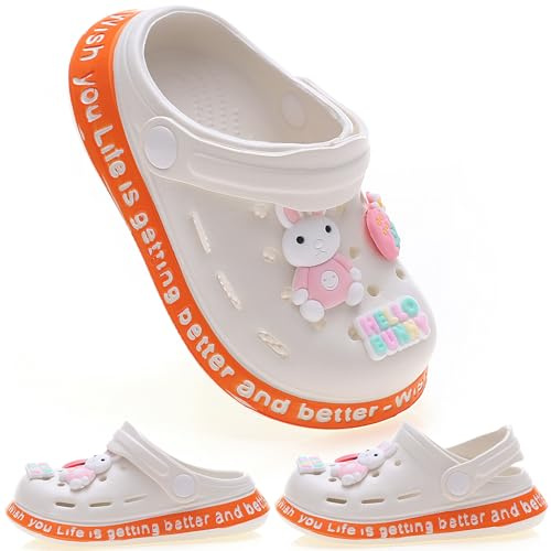ZYLDK Sabots et Mules Enfants Sabots Pantoufles Chaussures Mixte Enfant Bébé Fille Garçon Antidérapant Eté Piscine de Jardin Clogs de Plage à Enfiler