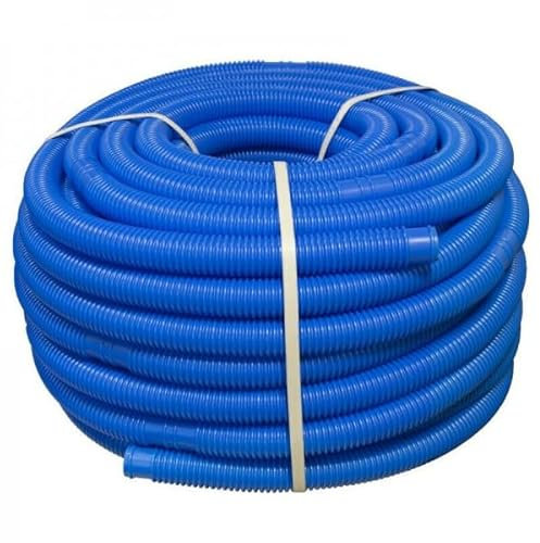 Tubo sezionabile per collegamento pompe - filtro piscina Ø 38 mm - 5mt Blu