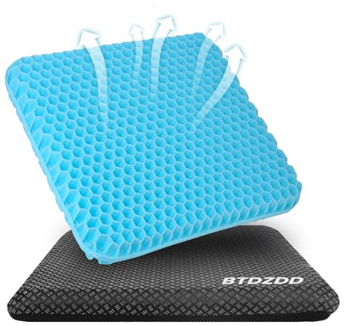 BTDZDD Cojín de Asiento, Cojín ortopédico para la rabadilla para Coche, Oficina y Silla de Ruedas