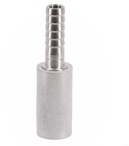 Diffusion Stone, Wine Making Aeration Stone Stainless Steel Aeration Stone Carbonating Stone for Homebrew Wine Beer Air Stone(2 Micrometre)