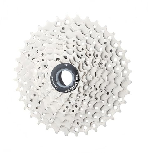 8/9/10/11/12 Speed Bike Freewheel, Lightweight Bike Cassette Sprocket, 11-32/36/40/42/46/50T Bicycle Cassette Freewheel for Mountain Bikes MTB (9 Speed, 11-32T)