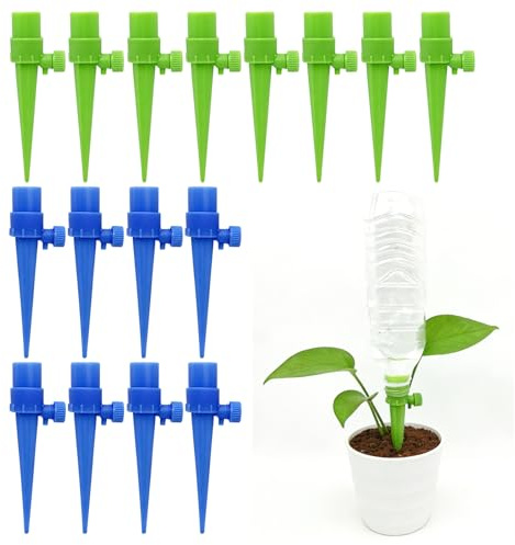 16/32 Piezas Sistema Autorriego Para Macetas Riego, Riego por Goteo Automático Kit, Riego Automatico Macetas, Versión mejorada a prueba de fugas de 2026 (16)