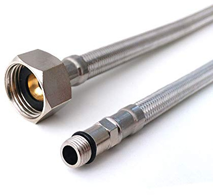 Xcel Home 2 x M12 X1/2 BSP (400 mm) de cuisine/lavabo Mitigeur monobloc pour robinet Flexi tuyaux Tails