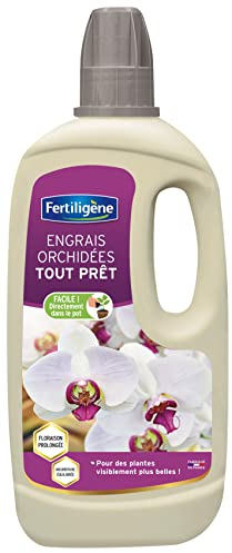 Fertiligène FORPAL1 - Engrais Liquide Orchidées Prêt à l'emploi 1 L -Plantes plus belles en 7 jours -Apporte une nourriture équilibrée -Formule à base de minéraux -Solution déjà toute prête à l'emploi