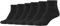 Skechers 6 Paar Women basic Quarter Damen Sportsocken Socken SK42005, Farbe:Black, Socken & Strümpfe:35-38