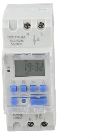 Gdfnmogo TM919TK Digitale Astronomico Timer Interruttore Con Sunrise Tramonto Controllo 16A 3200W Elettronico Programmabile Time Controller Per Illuminazione Domestica