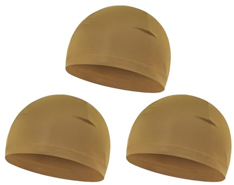 LLHCF Lot de 3 doublures de casque de vélo respirantes pour enfants - Poids léger - Bonnet de football - Pour sports de plein air - Chapeau de course à pied