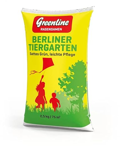 Greenline Rasensamen Berliner Tiergarten 2,5 kg, grün