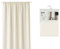 ROOM99 Vorhang mit Kräuselband Aura 140 x 250 cm Breite x Höhe Schiebegardinen Modern Curtain Wohnzimmer Schlafzimmer Helle Creme, 1 Stück
