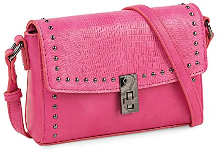 SKPAT - Borse Donna Eleganti: Borsa Tracolla Donna Piccola, Borsetta Tracolla Donna Piccola, Borsetta Donna, Borse A Tracolla Da Donna, Fucsia