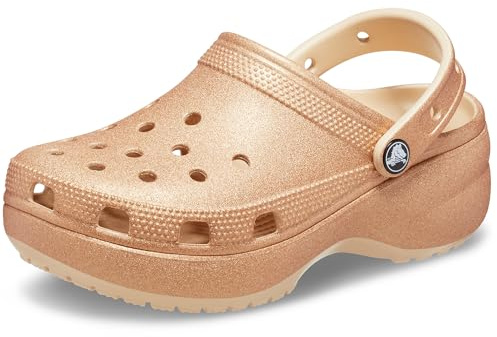 Crocs Women's Classic Platform Glitter Clog