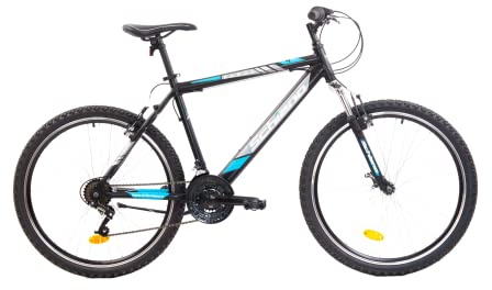 F.lli Schiano Range 26'', Men MTB Bike, Black-Blue
