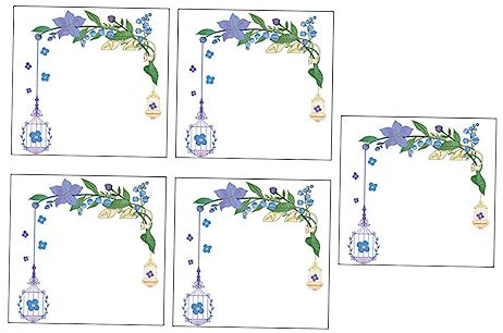 CORHAD 5er-pack Dekorative Aufkleber Leicht Abziehbare Steckdosenabdeckungen für Die Wanddekoration